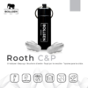 Rooth C&P reusable earplugs with black aluminum carry case shown on white background, featuring ultra-soft silicone design for sleep, travel, and focus.