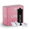 BOLLSEN Life plus Pink Edition earplugs with pink retail box and black aluminium case